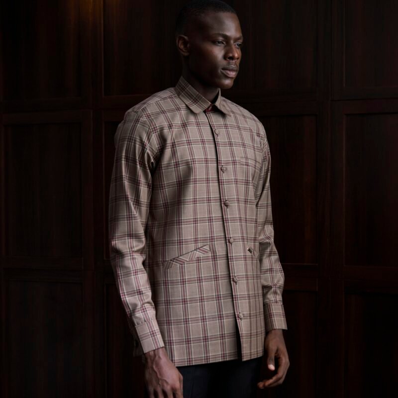 Signature Shacket – Notched Collar